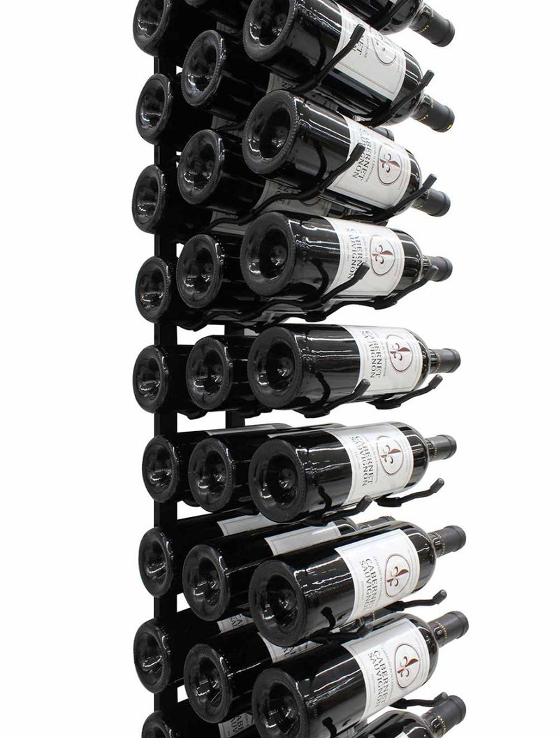 36 Bottle Epic Metal Wine Rack (Black) 9