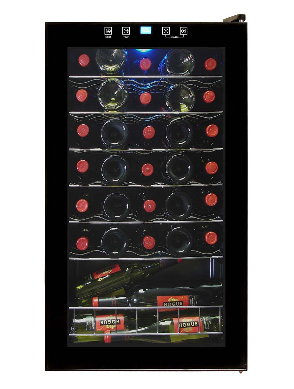 34 Bottle Touch Screen Wine Cooler Vinotemp