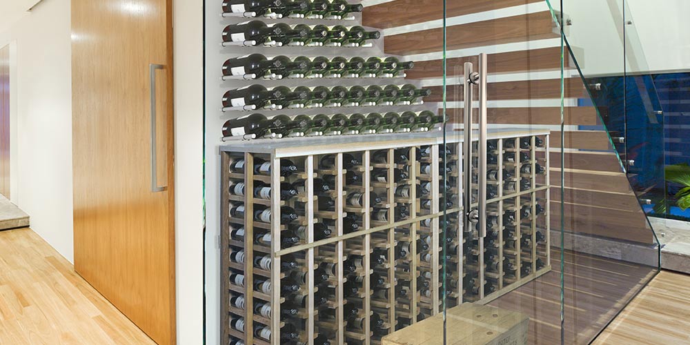 Wine Glass Room Heat Load Calculator (Solid Back Wall)