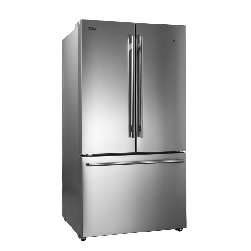 Brama French Door Refrigerator, 18.8 cu. ft., in Stainless Steel