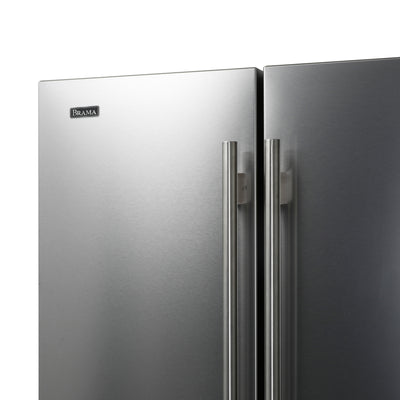 Brama French Door Refrigerator, 18.8 cu. ft., in Stainless Steel