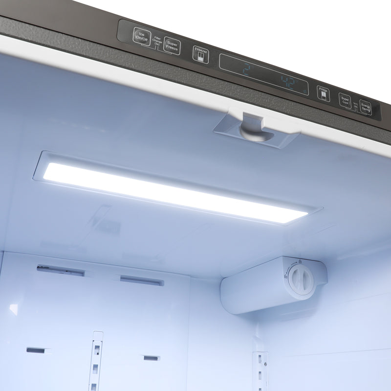 Brama French Door Refrigerator, 18.8 cu. ft., in Stainless Steel