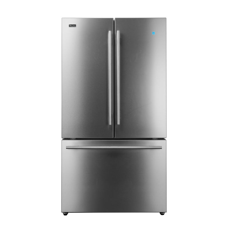 Brama French Door Refrigerator, 18.8 cu. ft., in Stainless Steel