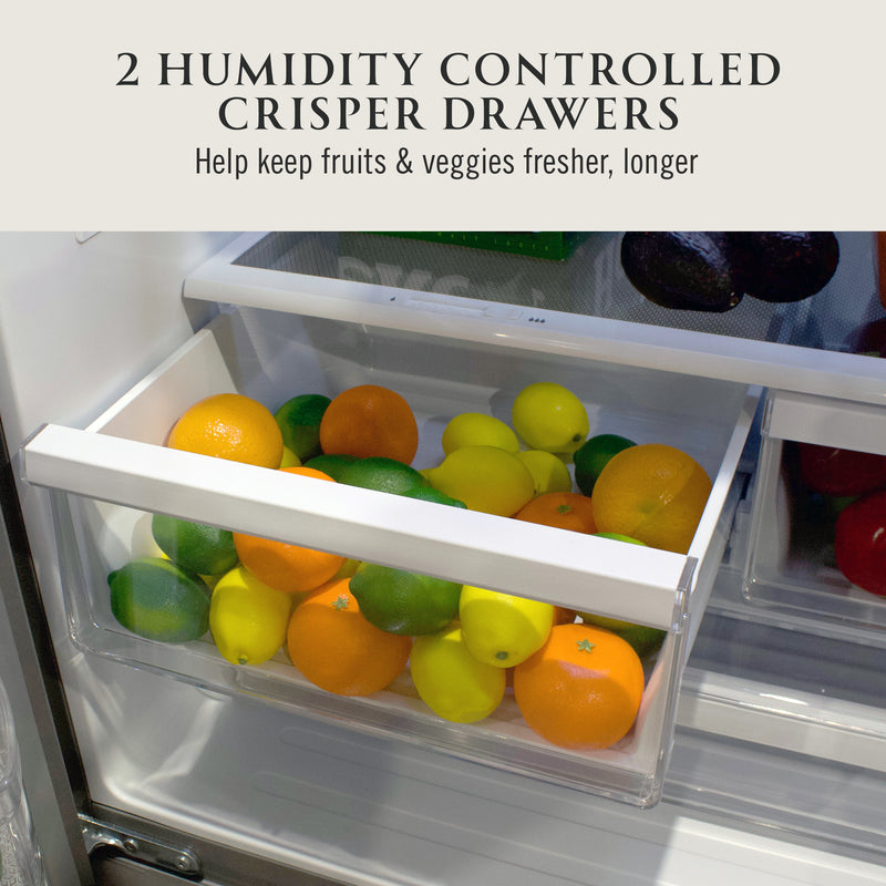 Brama French Door Refrigerator, 18.8 cu. ft., in Stainless Steel