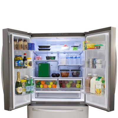 Brama French Door Refrigerator, 18.8 cu. ft., in Stainless Steel