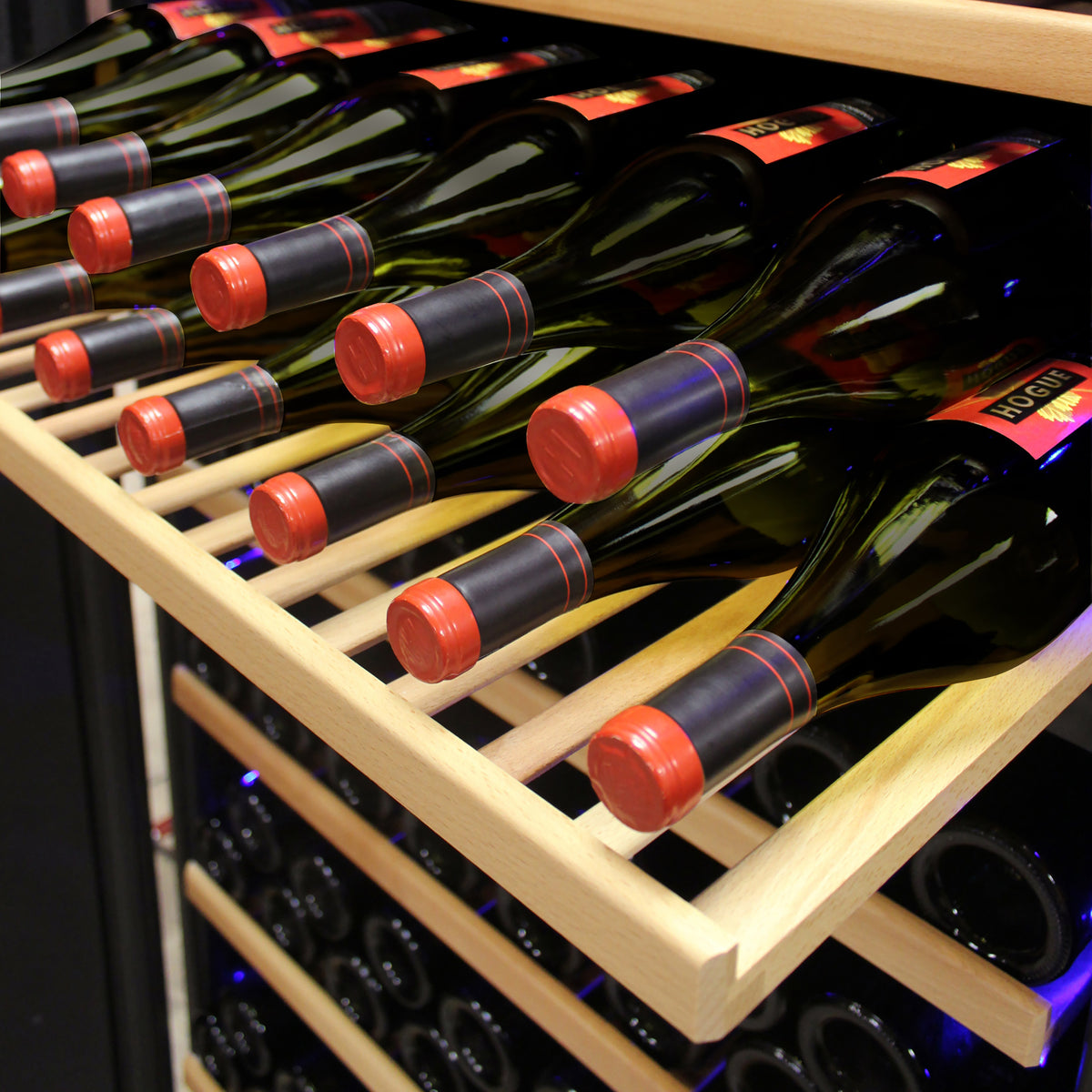 Vinotemp 300-Bottle Garage Wine Cooler with Dual Zone Cooling & Digital Control Panel