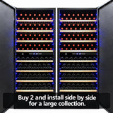 Put two side by side for a large collection