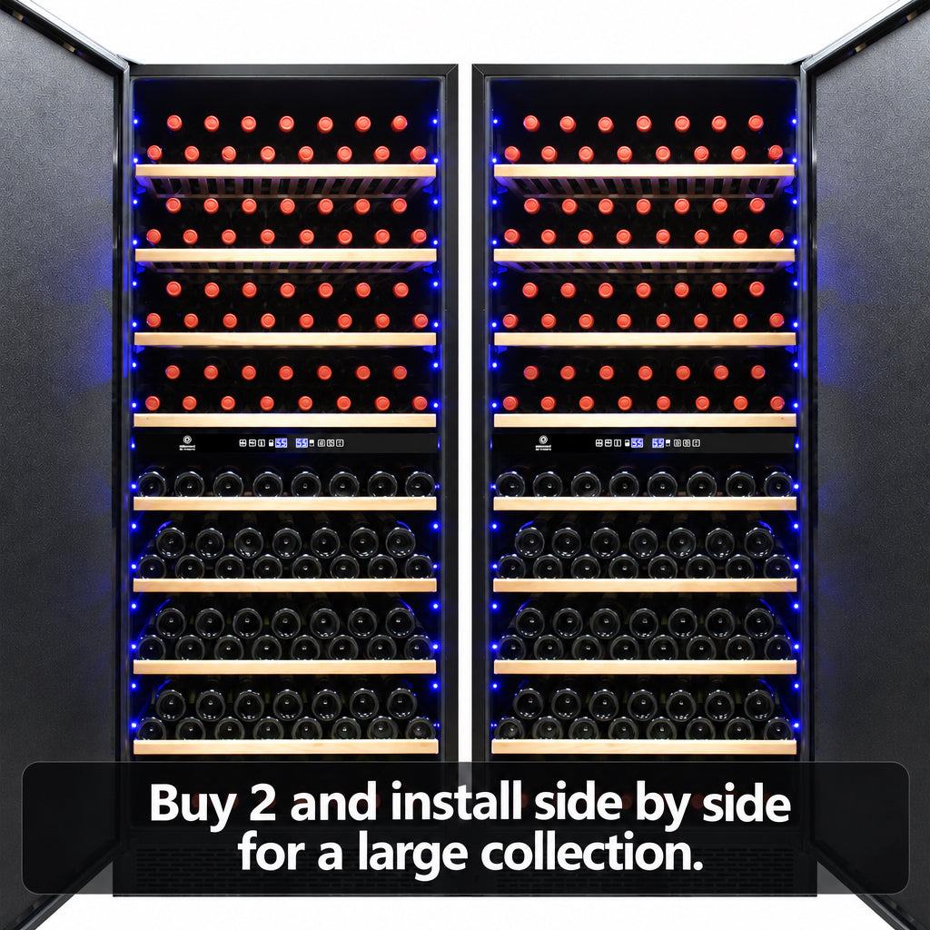 Put two side by side for a large collection