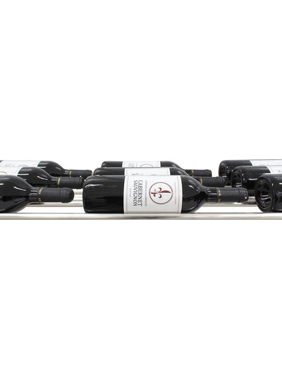 Vinotemp Epicureanist Wall-Mounted Horizontal Display Wine Rack, 3 Bottles Deep