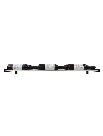 Vinotemp Epicureanist Wall-Mounted Horizontal Display Wine Rack, 3 Bottles Deep