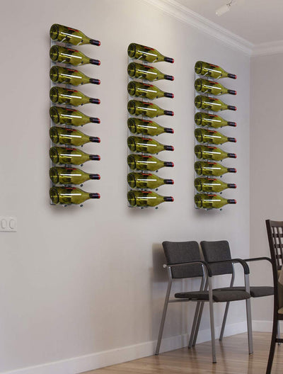 Vinotemp Epicureanist Metal Wine Rack, 9 Bottle Capacity