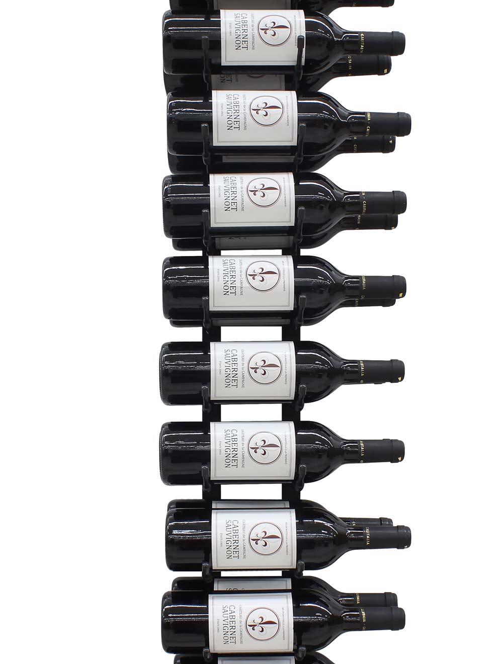 Vinotemp Epicureanist Metal Wine Rack, 24 Bottle Capacity
