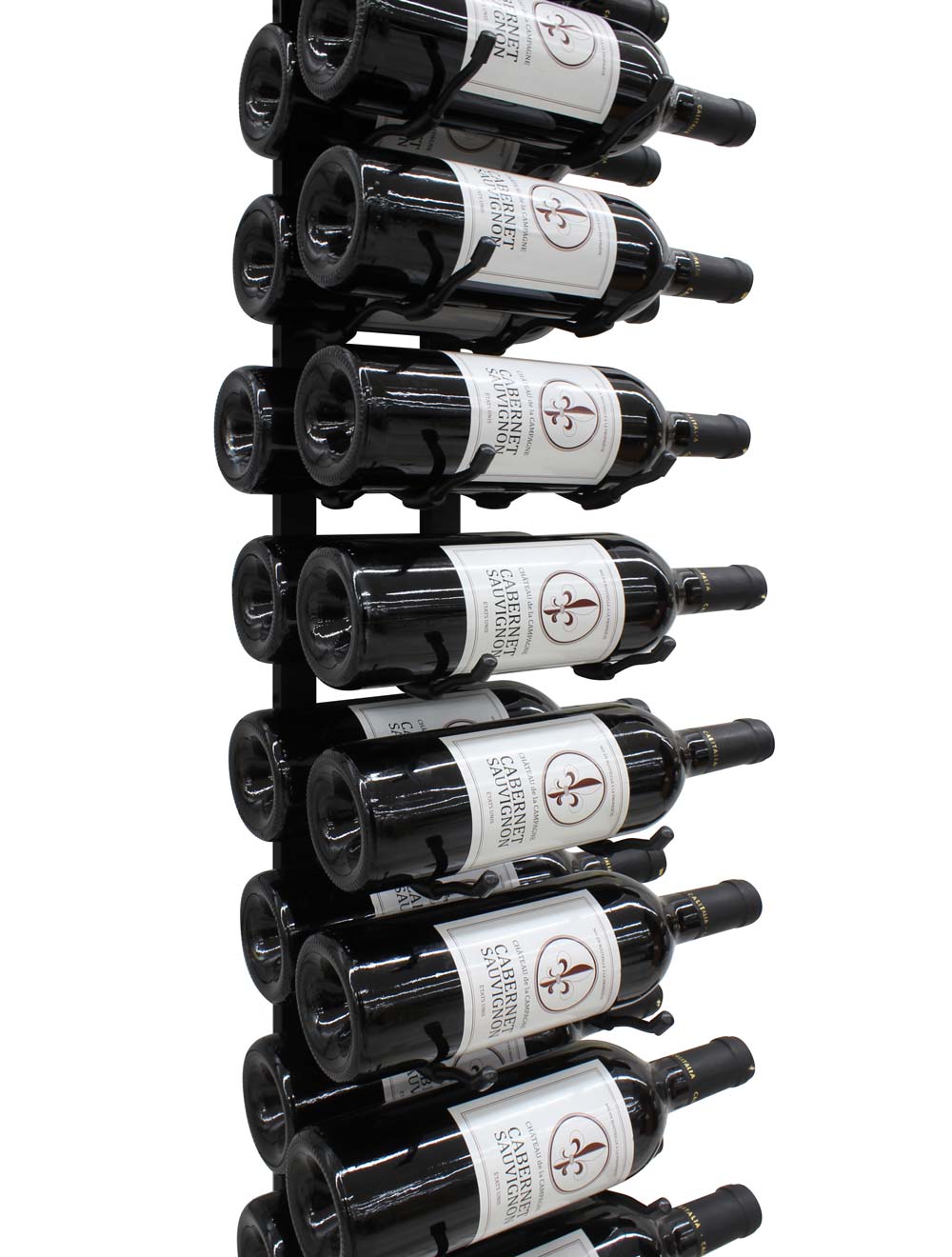 Vinotemp Epicureanist Metal Wine Rack, 24 Bottle Capacity