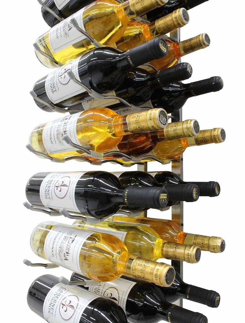 Vinotemp Epicureanist Metal Wine Rack, 27 Bottle Capacity