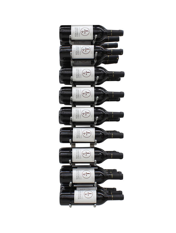 Vinotemp Epicureanist Metal Wine Rack, 27 Bottle Capacity