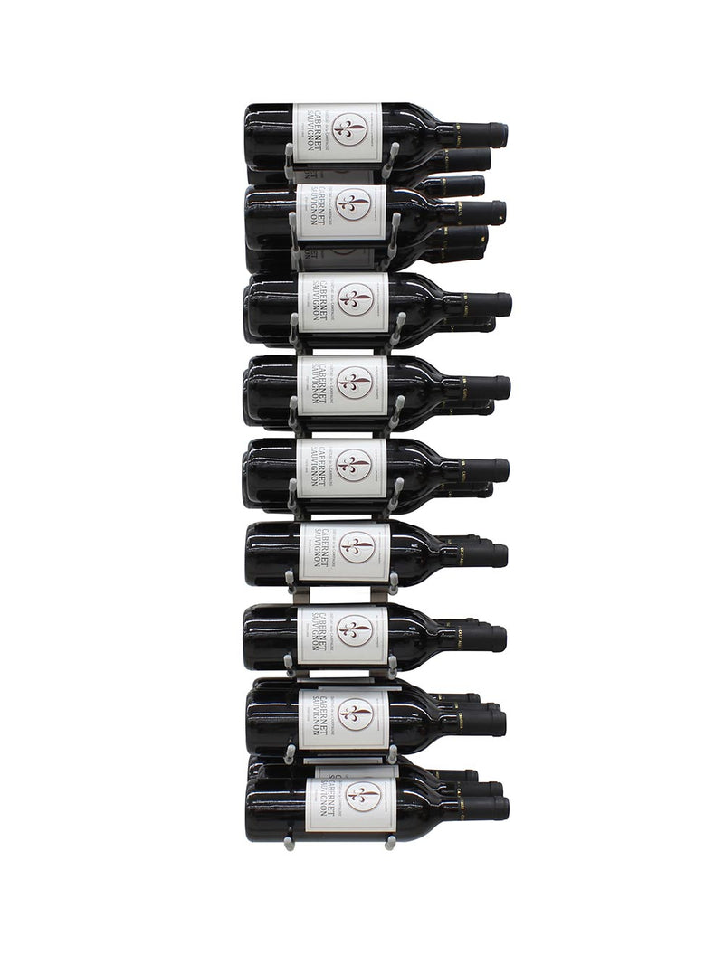 Vinotemp Epicureanist Metal Wine Rack, 27 Bottle Capacity