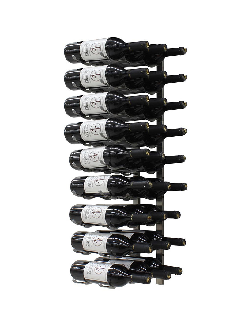 Vinotemp Epicureanist Metal Wine Rack, 27 Bottle Capacity