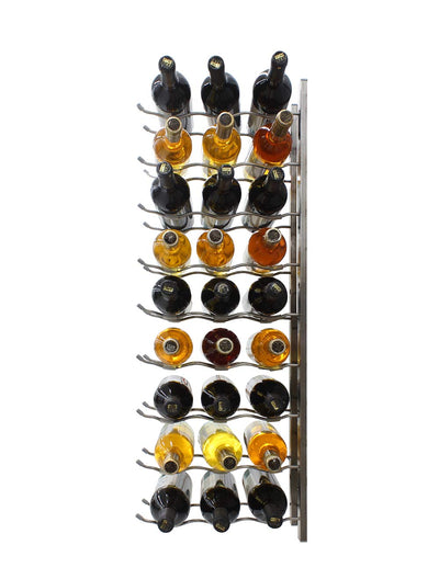 Vinotemp Epicureanist Metal Wine Rack, 27 Bottle Capacity