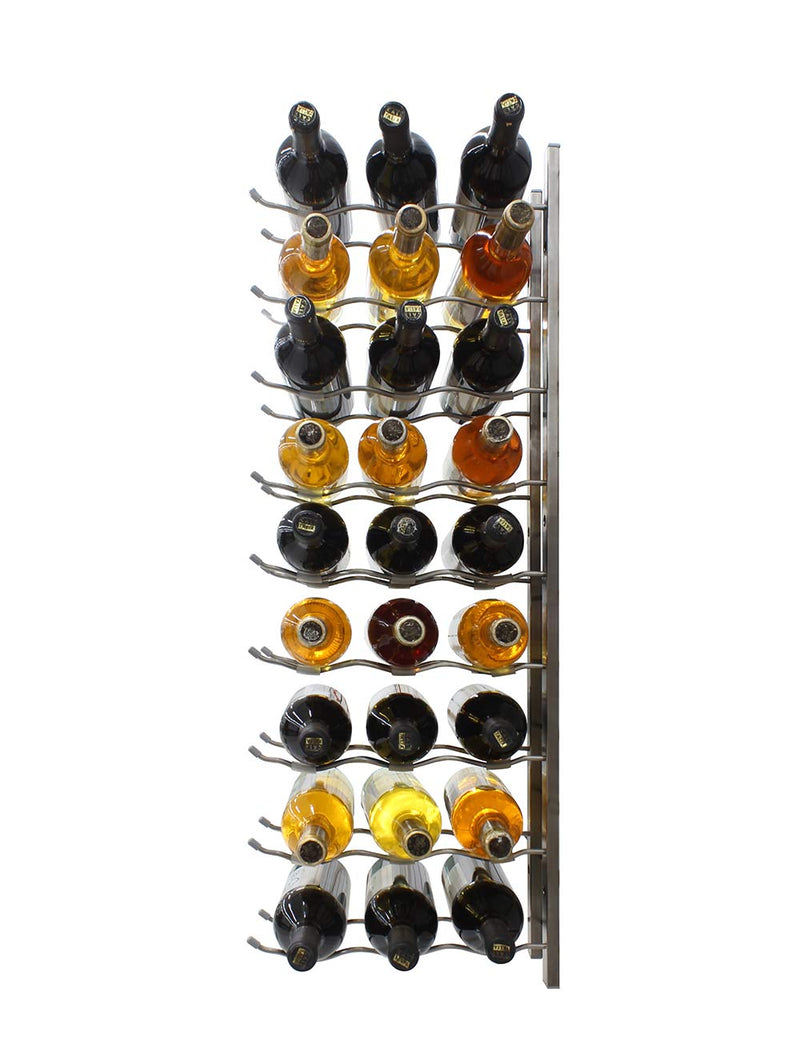 Vinotemp Epicureanist Metal Wine Rack, 27 Bottle Capacity