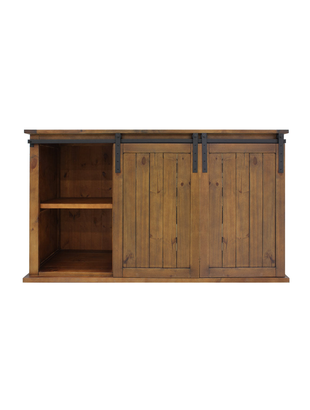 Vinotemp Rustic Wood Wine Cellar Credenza