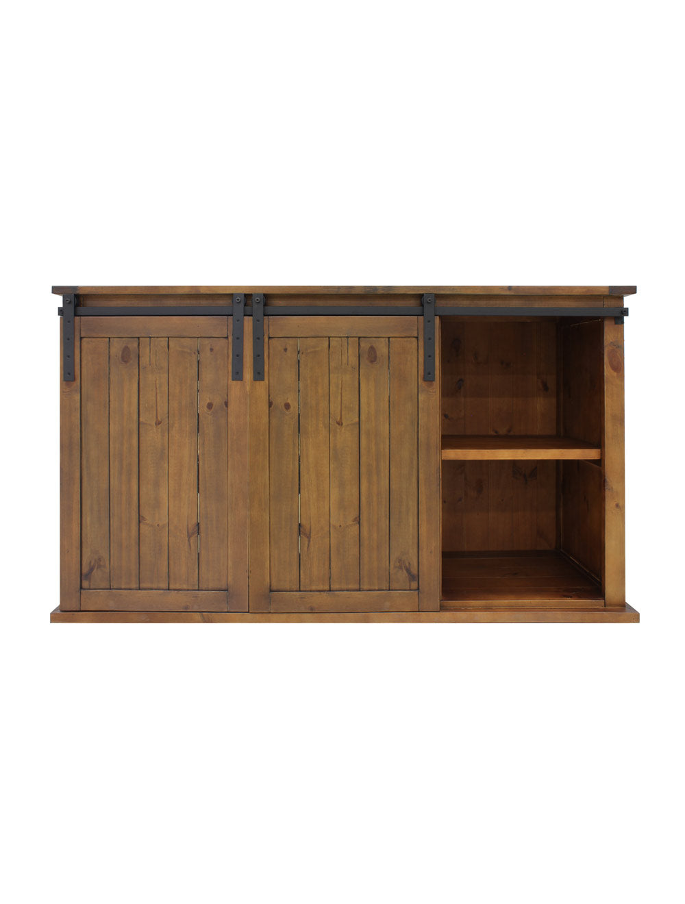 Vinotemp Rustic Wood Wine Cellar Credenza