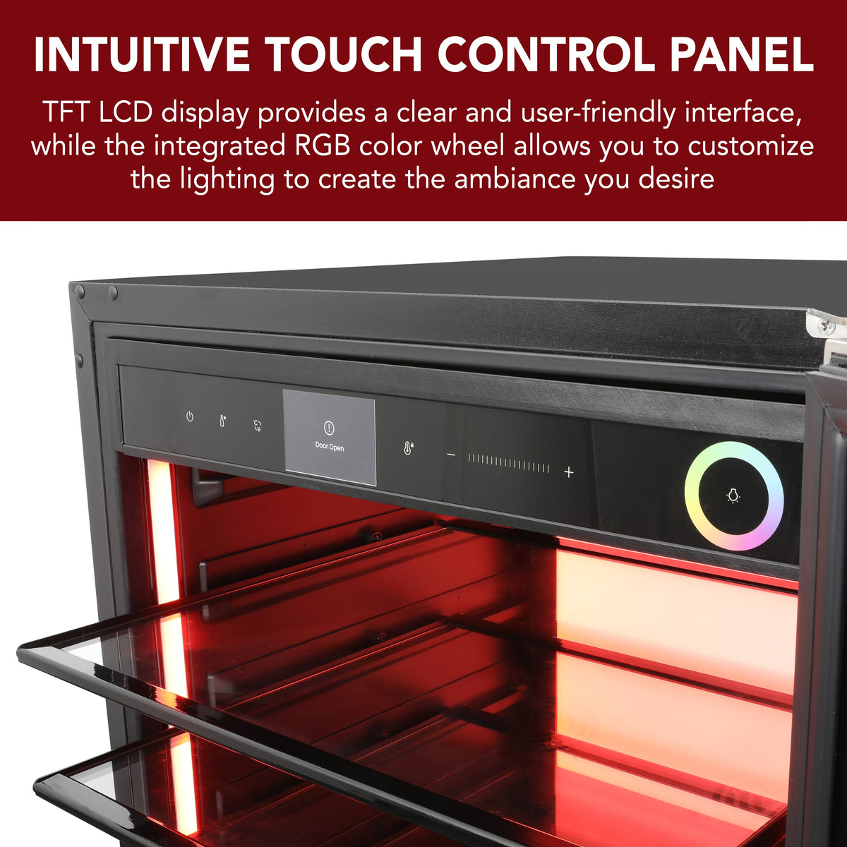Vinotemp Vinoglow 151-Can Single-Zone Beverage Center