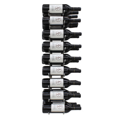 Vinotemp Epicureanist Metal Wine Rack, 27 Bottle Capacity