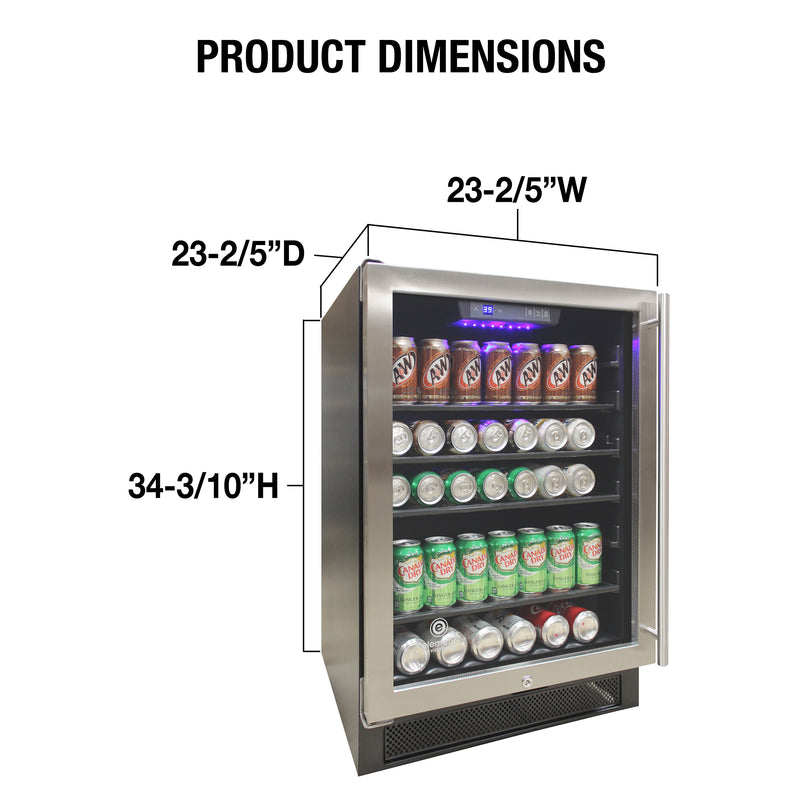 Vinotemp Connoisseur Series 46 Single-Zone Beverage Cooler