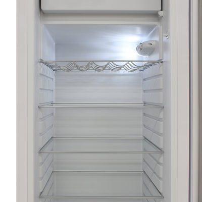 Brama by Vinotemp Retro Refrigerator, in White