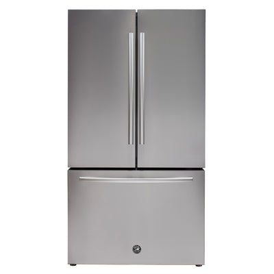 Brama French Door Refrigerator​, 18.8 cu. ft., in Stainless Steel