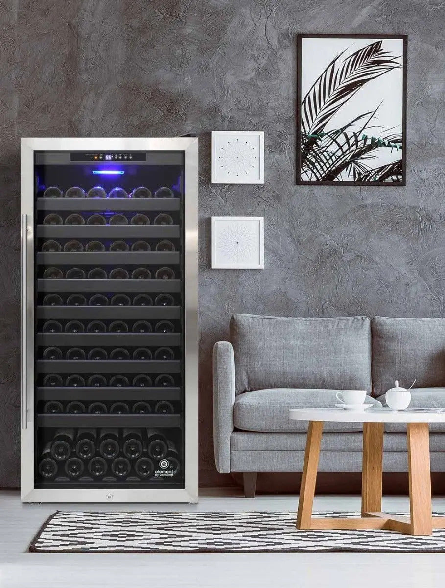 Vinotemp Single-Zone Wine Cooler, 114 Bottle Capacity