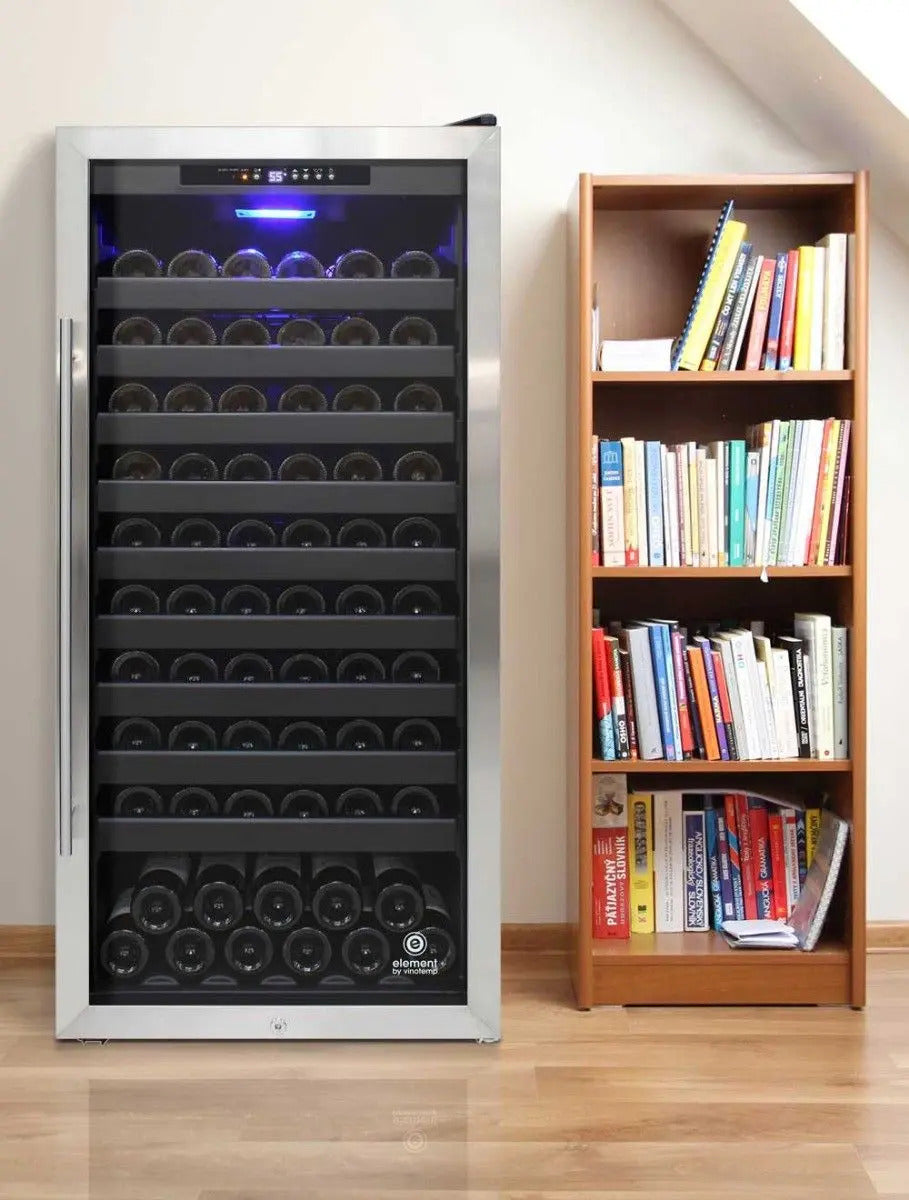 Vinotemp Single-Zone Wine Cooler, 114 Bottle Capacity