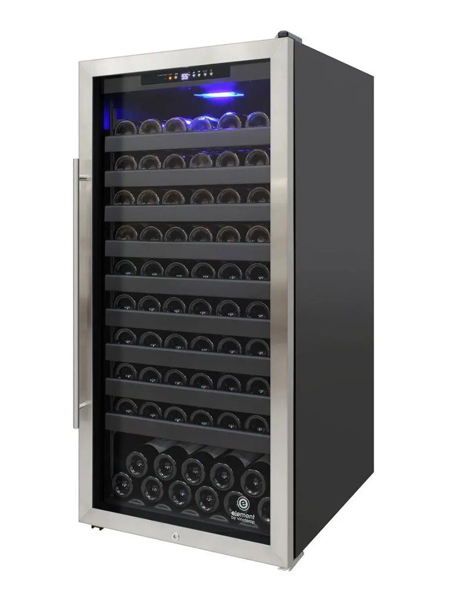 Vinotemp Single-Zone Wine Cooler, 114 Bottle Capacity