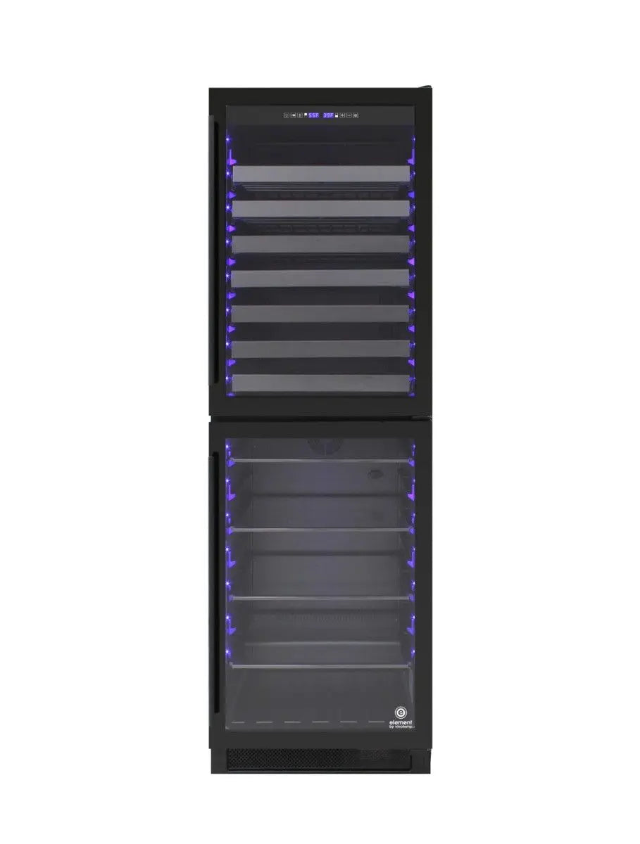 Vinotemp Butler Series Dual-Zone Wine and Beverage Cooler