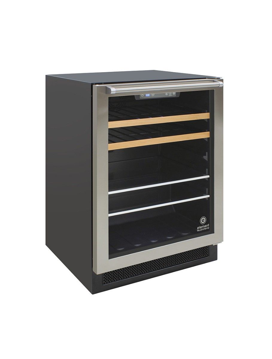 Vinotemp Single-Zone 24" Wine and Beverage Cooler, 16 Bottle and 106 Can Capacity
