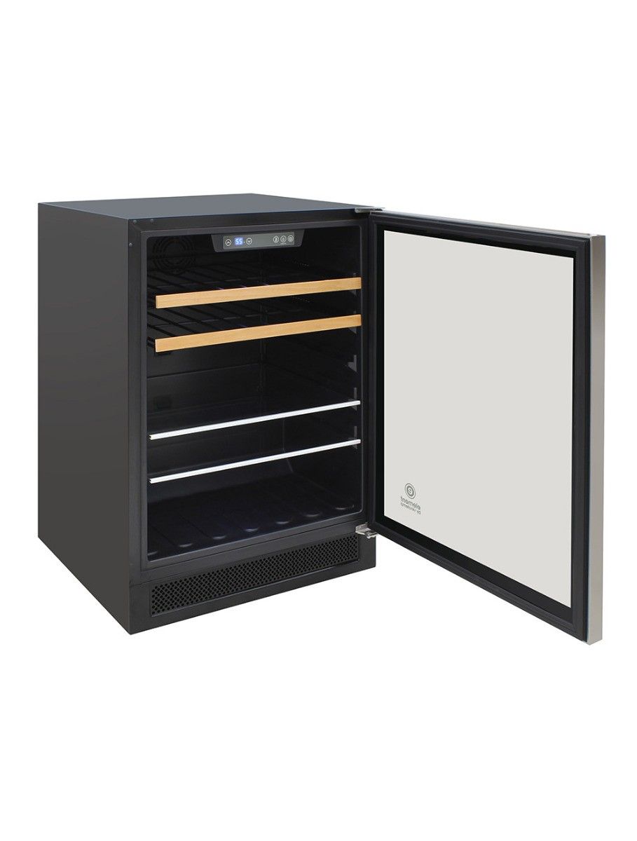 Vinotemp Single-Zone 24" Wine and Beverage Cooler, 16 Bottle and 106 Can Capacity