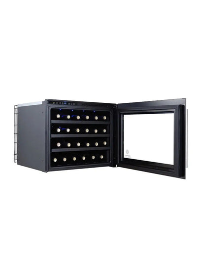 Vinotemp Wall-Mounted Single-Zone Wine Cooler, 24 Bottle Capacity