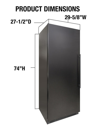 Garage 300-Bottle Dual-Zone Wine Cooler (Left hinge) 11