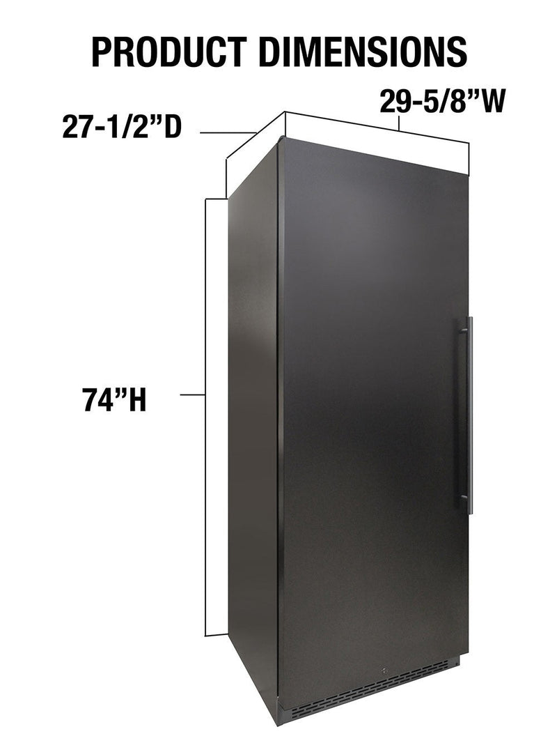 Garage 300-Bottle Dual-Zone Wine Cooler (Left hinge) 11