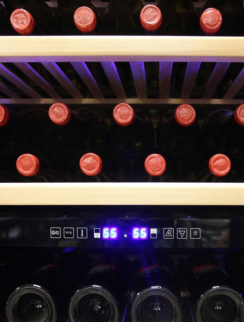 Garage 300-Bottle Dual-Zone Wine Cooler (Left hinge) 6