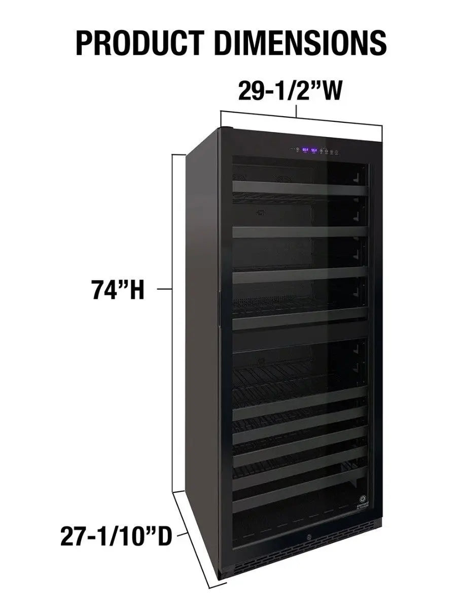 Vinotemp Butler Series Dual-Zone Wine Cooler