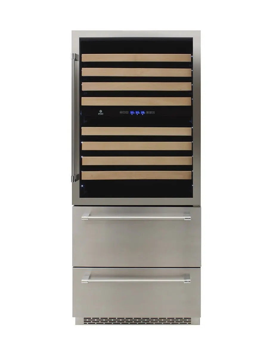 Vinotemp Triple-Zone Wine and Beverage Cooler, 135 Bottle Capacity
