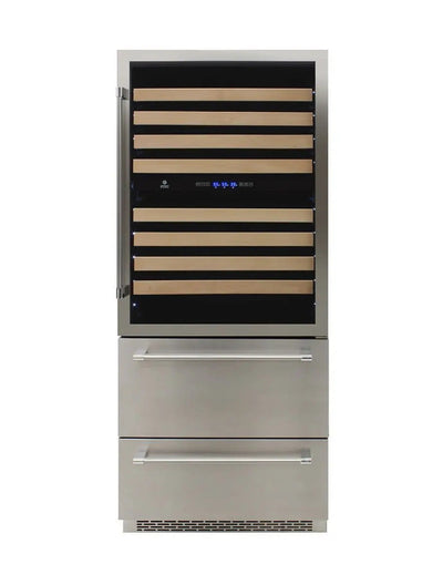 Vinotemp Triple-Zone Wine and Beverage Cooler, 135 Bottle Capacity