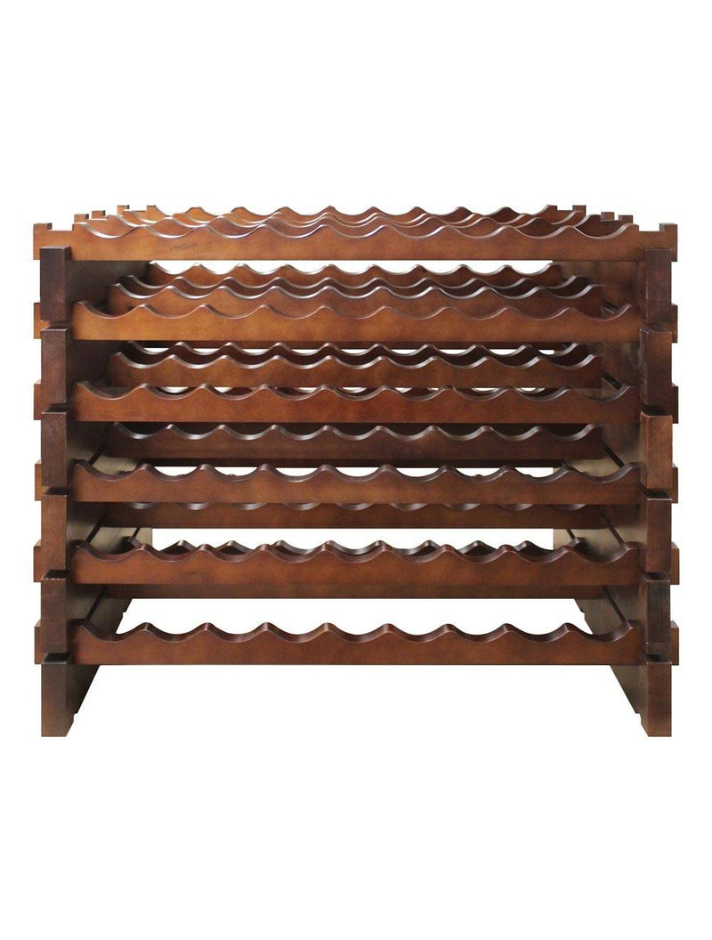 Vinotemp Double Modular Wine Rack, 108 Bottle Capacity