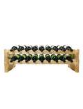 2 x 9 Bottle Modular Wine Rack (Natural) - 1