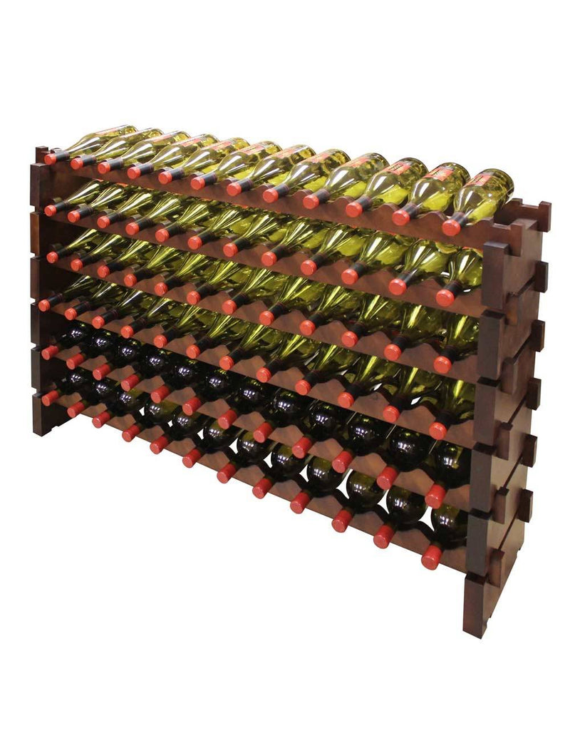 Vinotemp Modular Wine Rack, 6 x 12, 72 Bottle Capacity