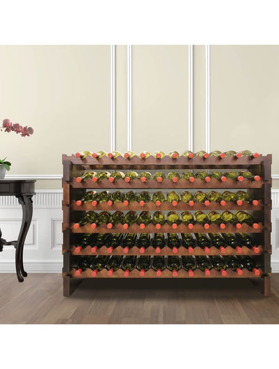 Vinotemp Modular Wine Rack, 6 x 12, 72 Bottle Capacity