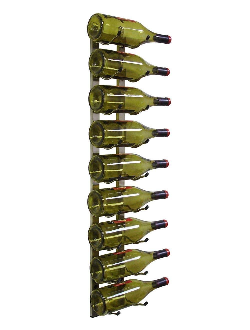 Vinotemp Epicureanist Metal Wine Rack, 9 Bottle Capacity
