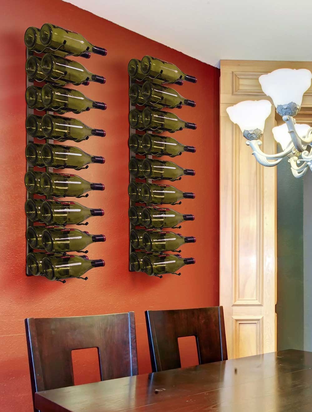 Vinotemp Epicureanist Metal Wine Rack, 18 Bottle Capacity