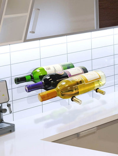 Vinotemp Epicureanist Secure Hold Wine Pegs, 3 Bottles Deep